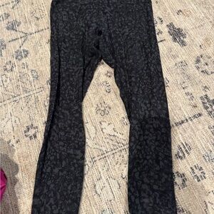 Lululemon Athletica Black Textured Leggings